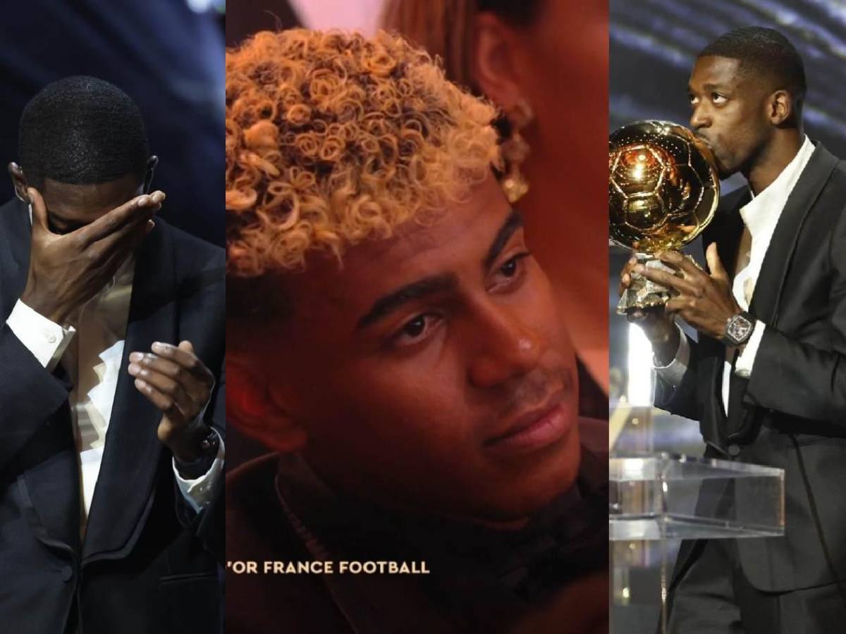 Balón de Oro 2025: Dembélé no se contuvo y así reaccionó Yamal al perder