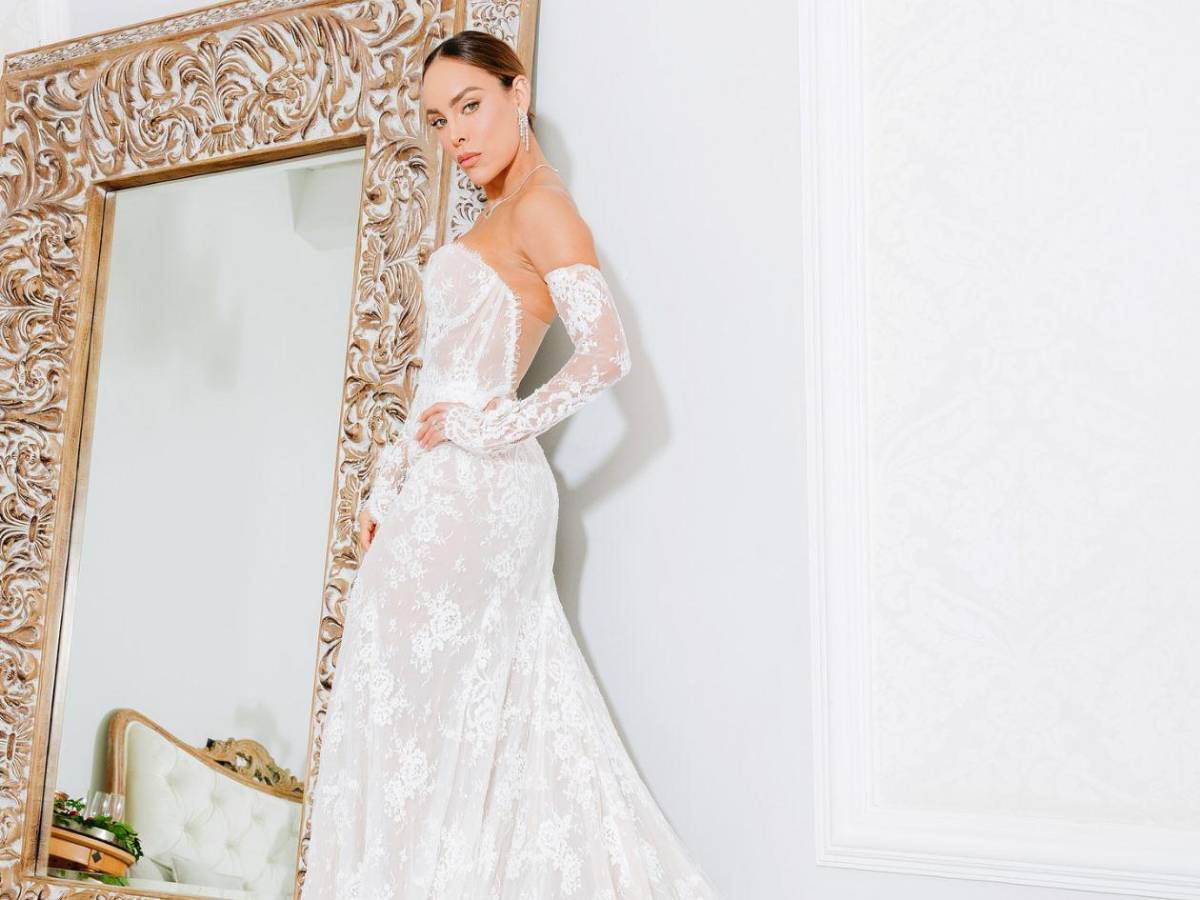 Así de espectacular lució Sara Corrales el día de su boda