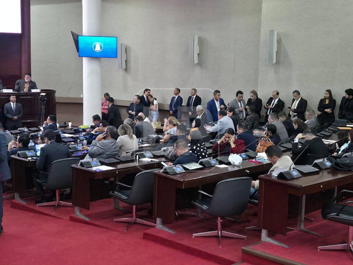 Las imágenes que dejó la maratónica sesión donde fueron destituidos Mario Morazán y Marlon Ochoa