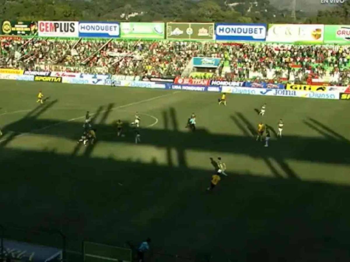 Enfado de Marathón por errores vs Real España, polémicas y Lavallén enloquece