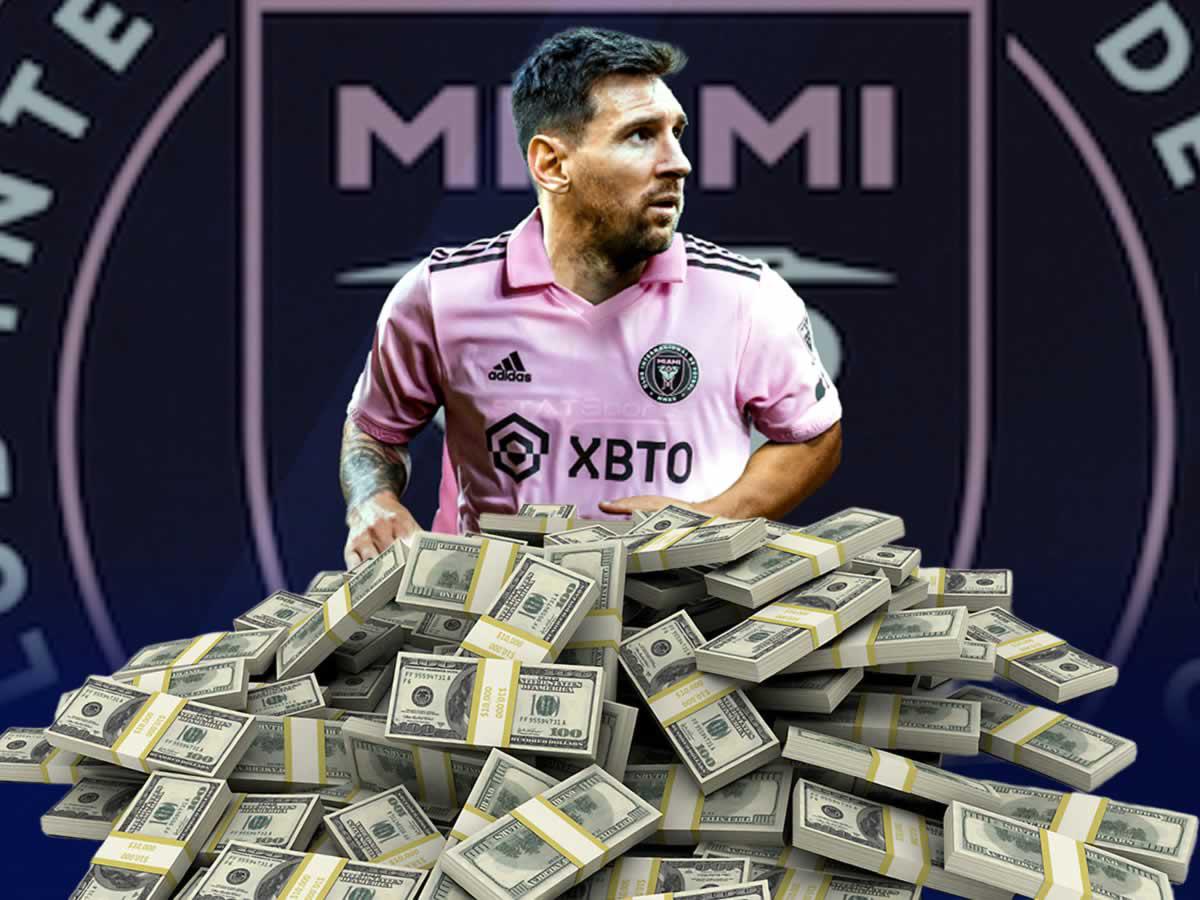 ¿Messi, el mejor pagado? Su millonario salario en el Inter Miami de la MLS