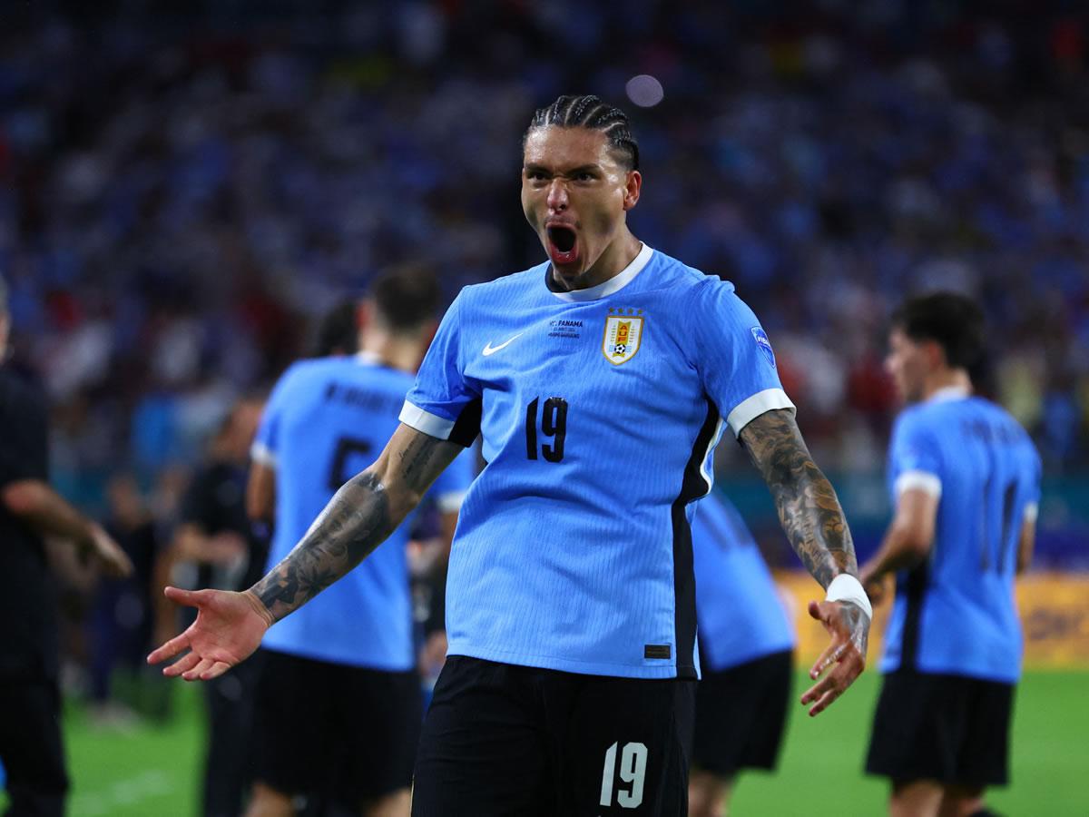 Uruguay debuta a lo grande en la Copa América 2024 y asesta duro golpe a Panamá