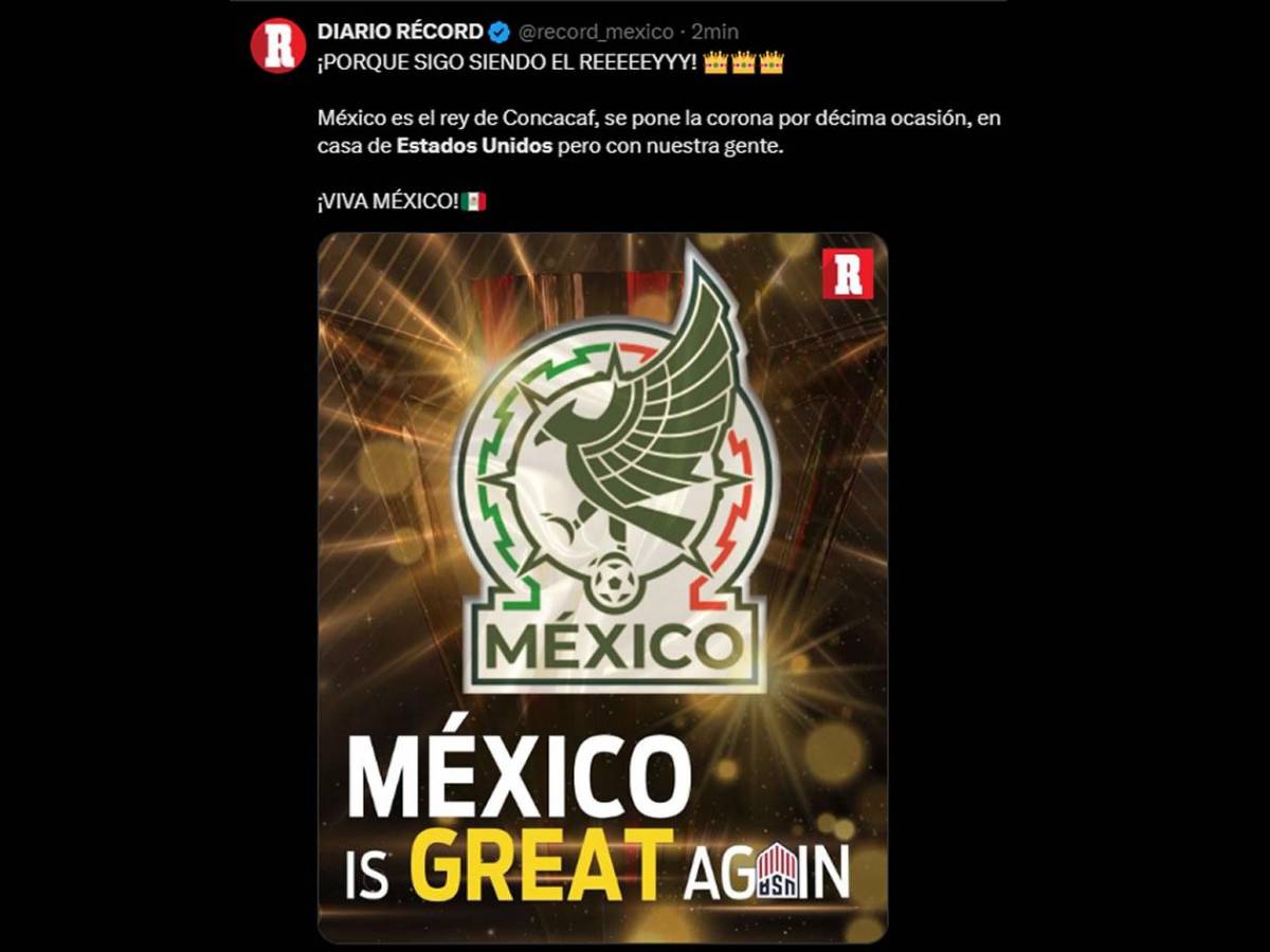 Prensa reacciona tras título de México de Copa Oro: recados de Faitelson y 'Chepe Bomba'