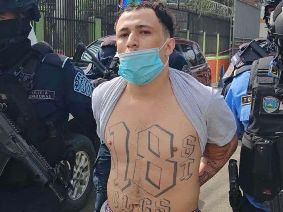 Acusan de terroristas a “Maldad”, “El Chino” y “Chauder” de la pandilla 18 en Tegucigalpa