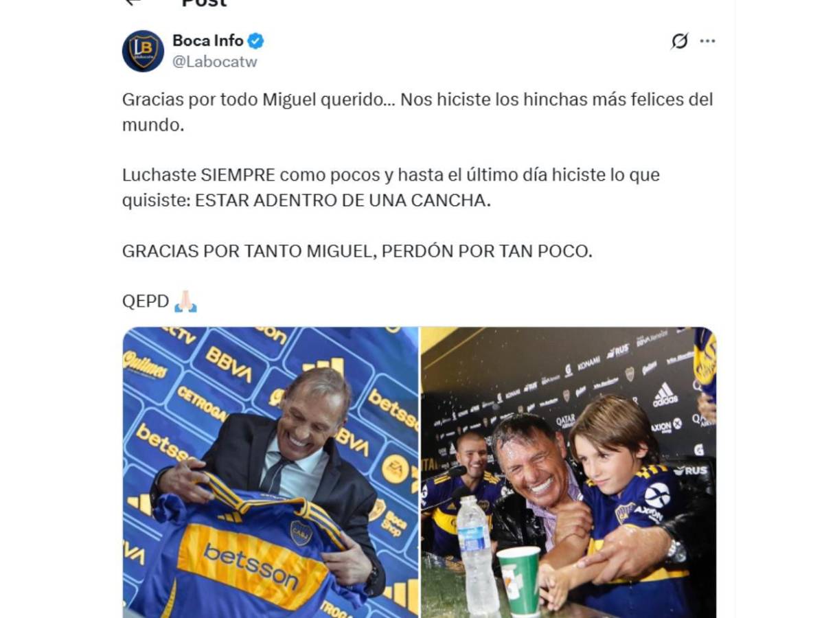 Miguel Ángel Russo murió: Consternación, causa de su muerte y petición de familia