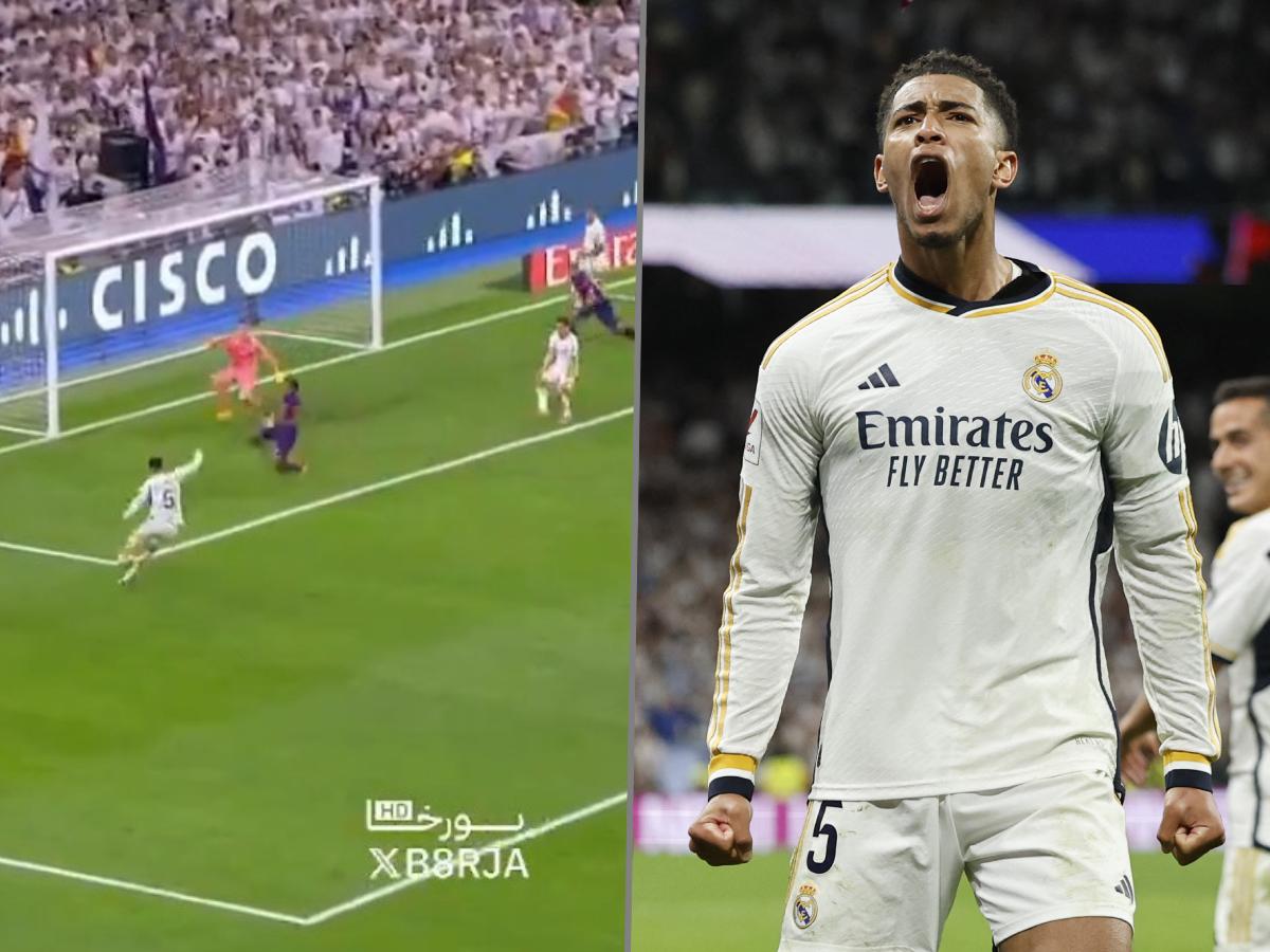 Bellingham, héroe: El gol que le dio la victoria al Real Madrid ante Barcelona