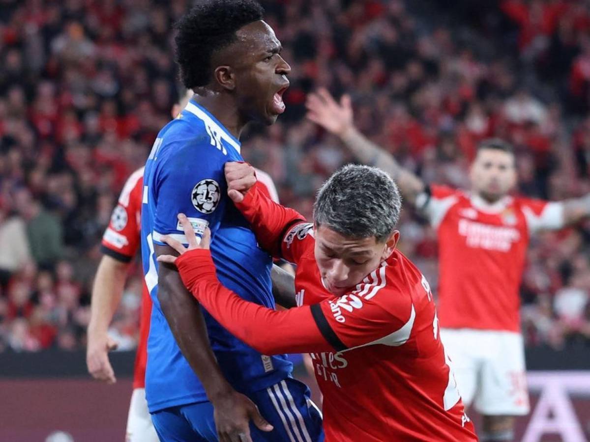 Escándalo: Prestianni habría admitido el insulto racista a Vinicius y Benfica reacciona