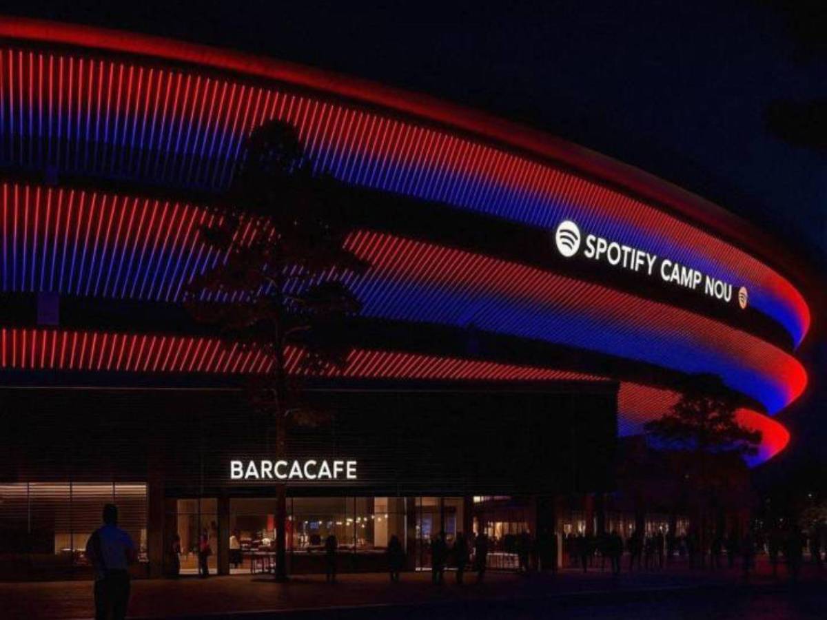 Barcelona muestra impresionantes nuevas imágenes del Spotify Camp Nou