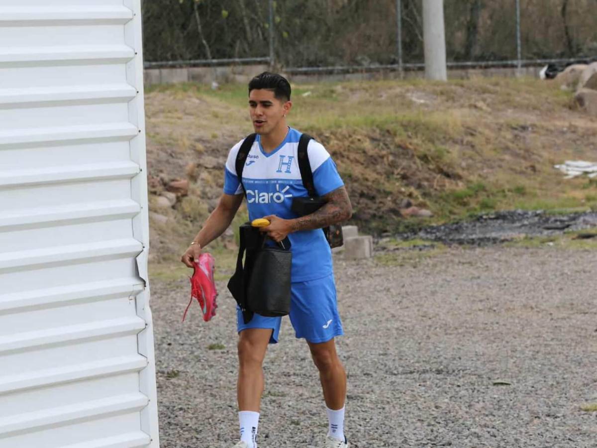Selección de Honduras entrenó: ambiente de Palma, reacción de Quioto y llamativo look