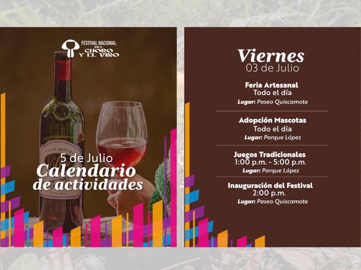 El choro y el vino impregnarán a La Esperanza con sabor y colores lencas