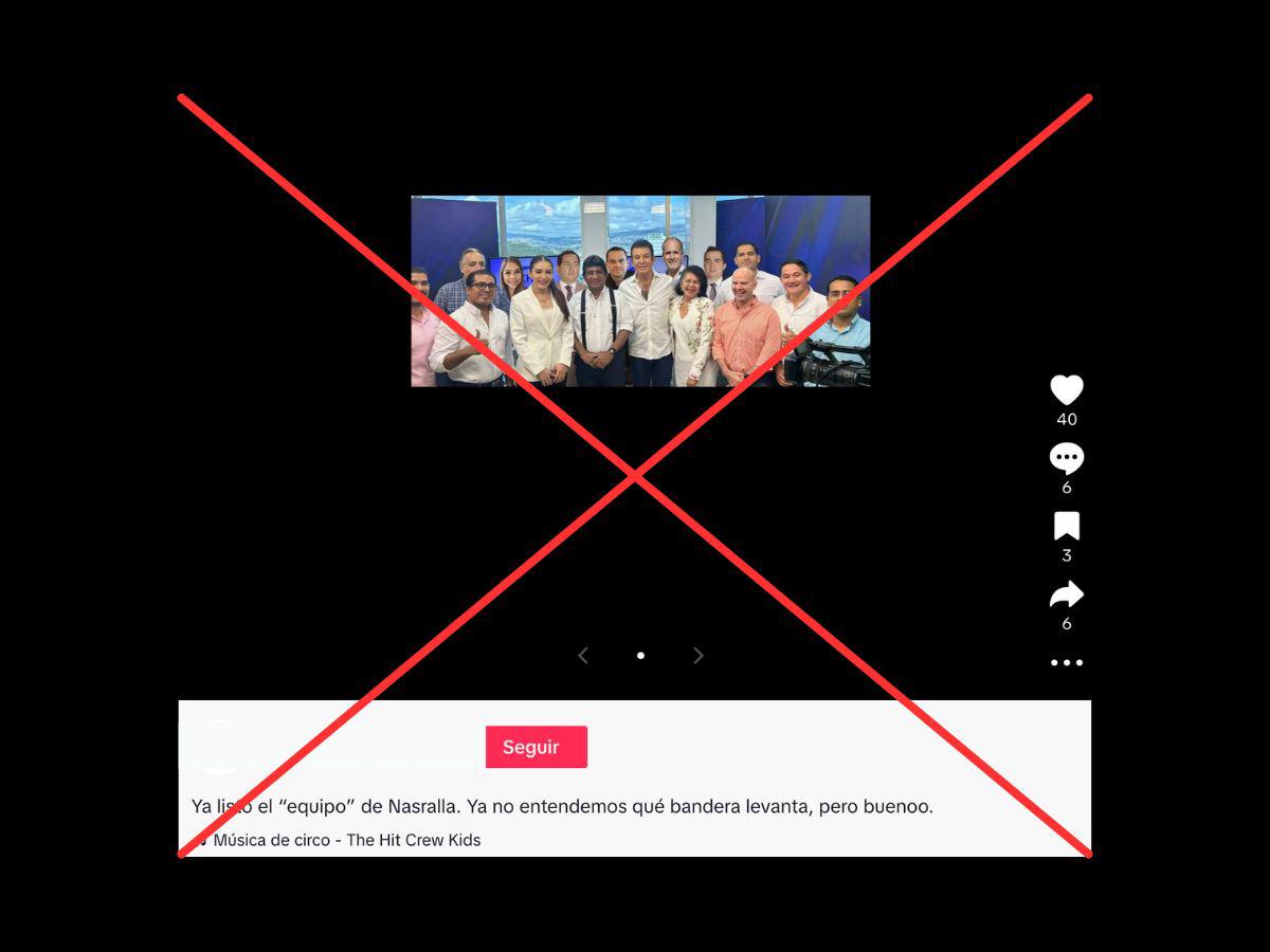 <p>Captura de pantalla a una publicación de TikTok realizada el 18 de julio de 2024.</p>
