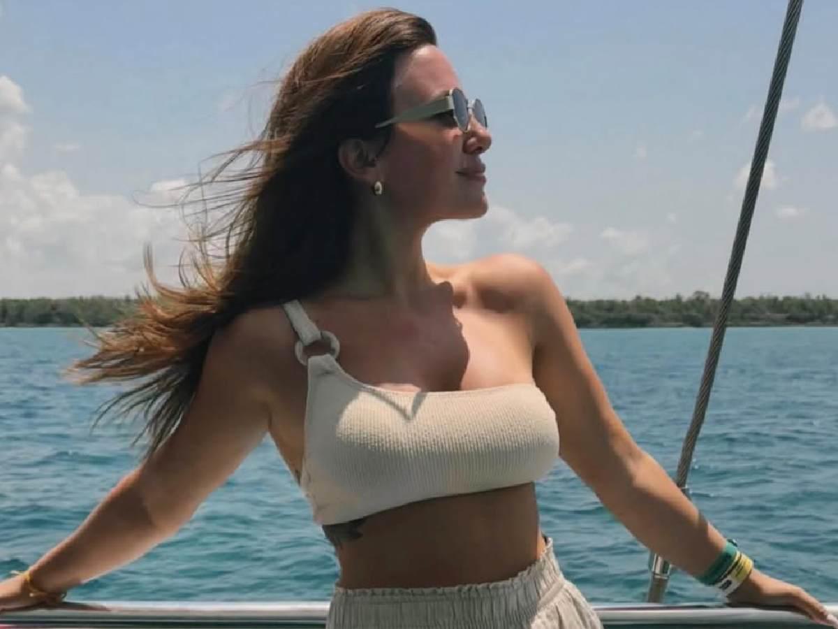 Jugador de Olimpia es sorprendido por su esposa previo al amistoso ante Inter Miami