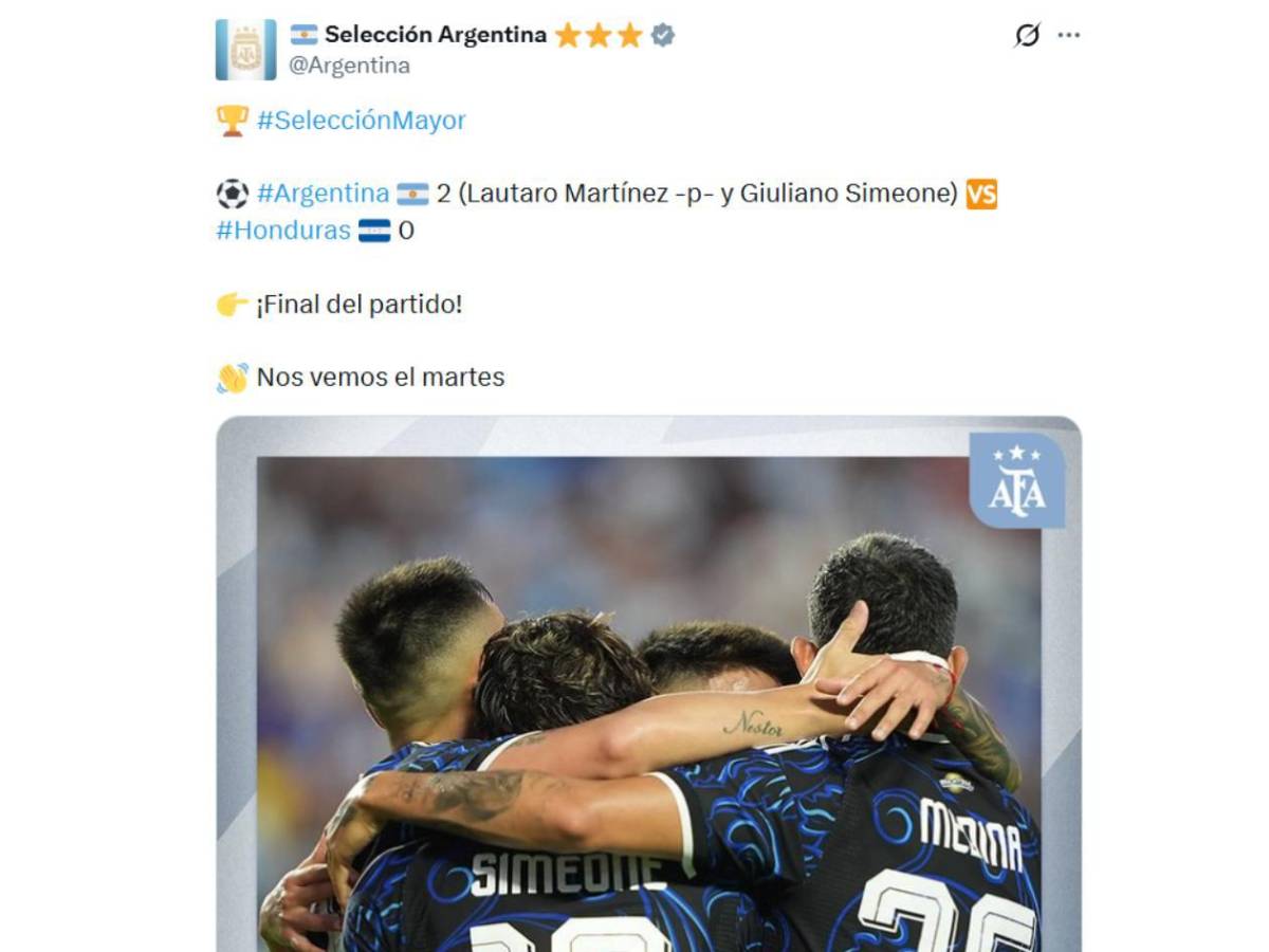 Argentina - Honduras: Indignación, señalan a jugador de la H y curioso blooper