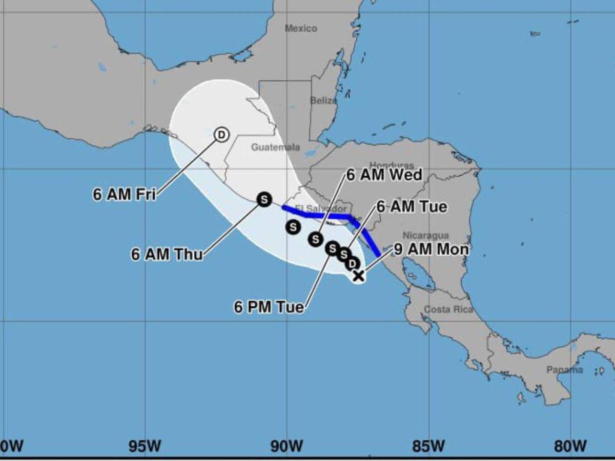 Tormenta tropical Boris: pronóstico y efectos en Honduras