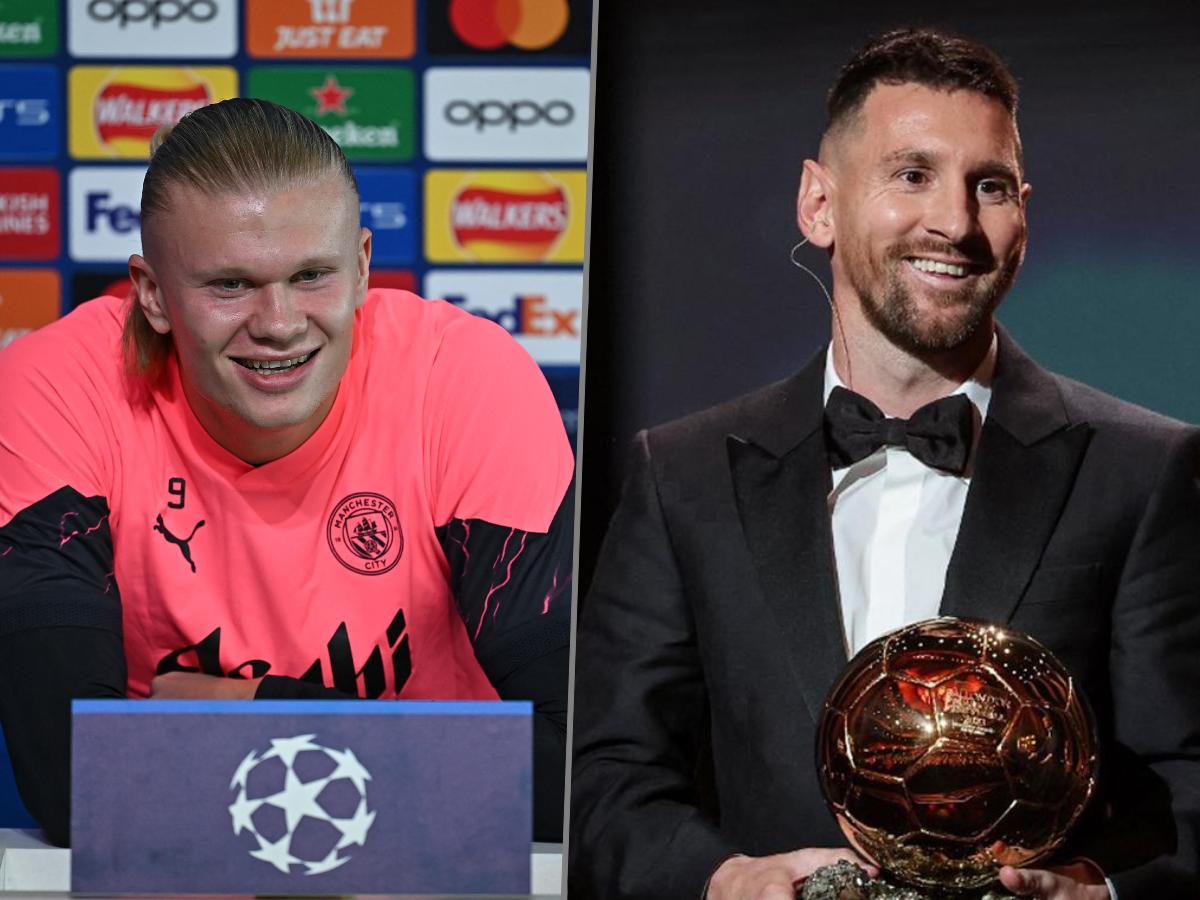 Haaland responde sin filtro sobre los premios que perdió ante Messi
