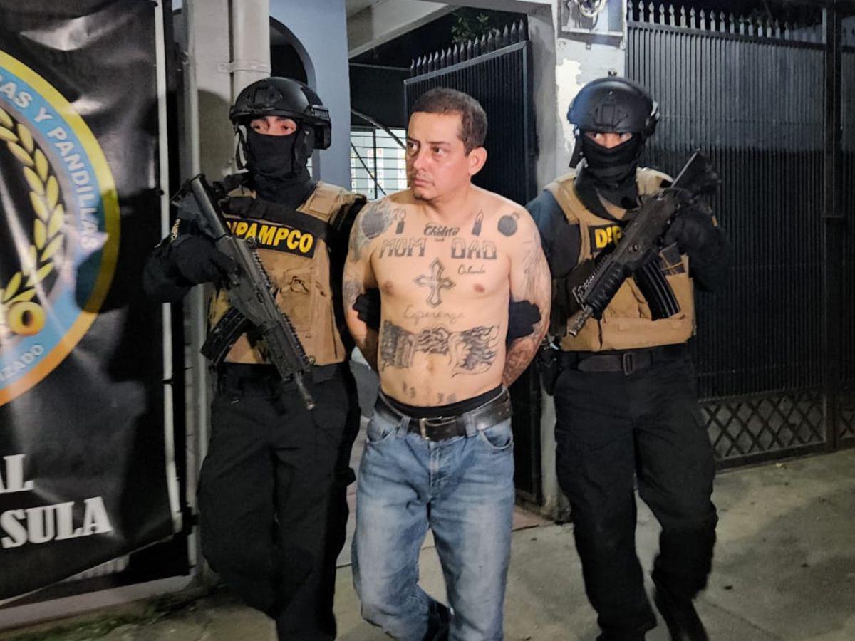 Capturan a “El Cholito”, miembro activo de la MS-13 en Choloma