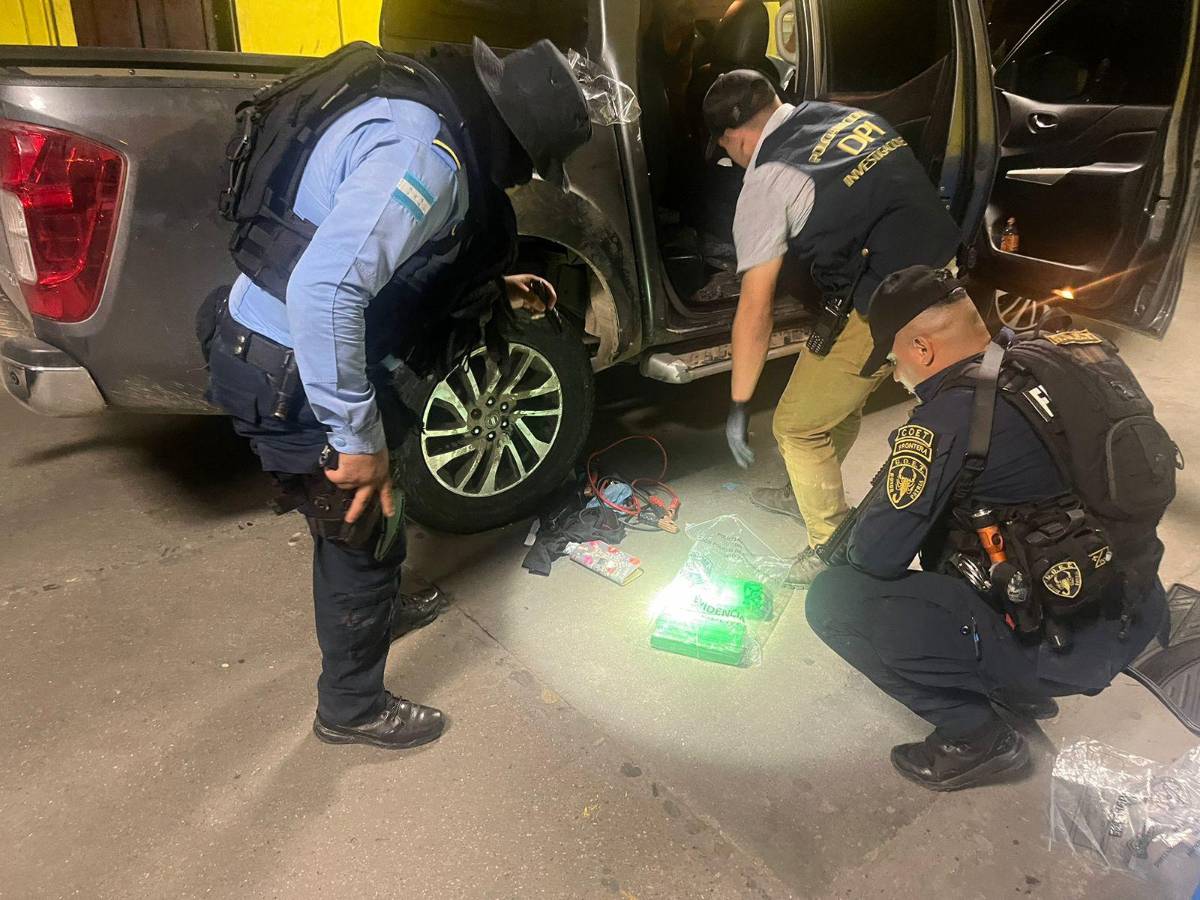 Honduras: decomisan 15 kilos de cocaína valorada en más de L4 millones
