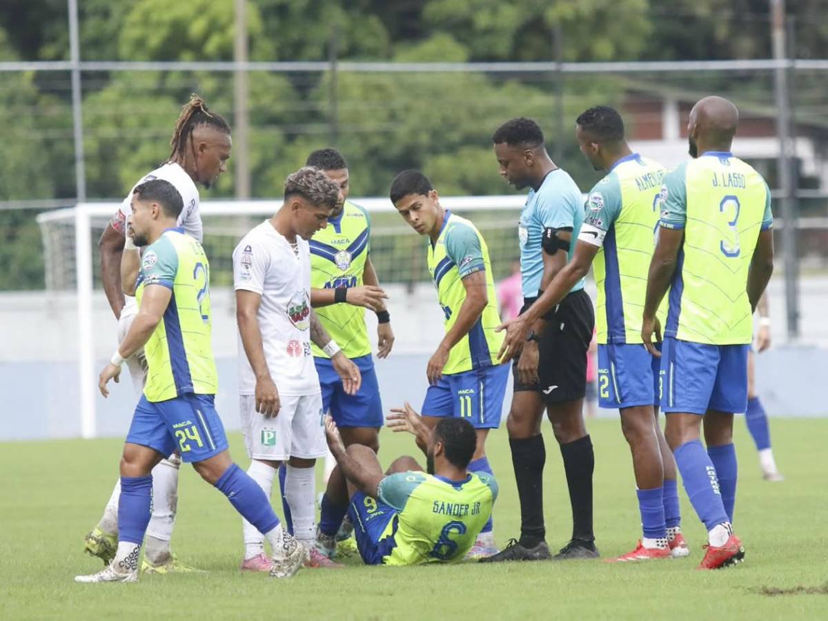 Polémico error arbitral, brutal enfado de Olancho y la fan sexy del Platense