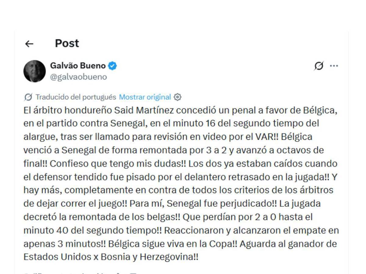 Said Martínez desata la polémica del Mundial 2026: Arden las redes sociales