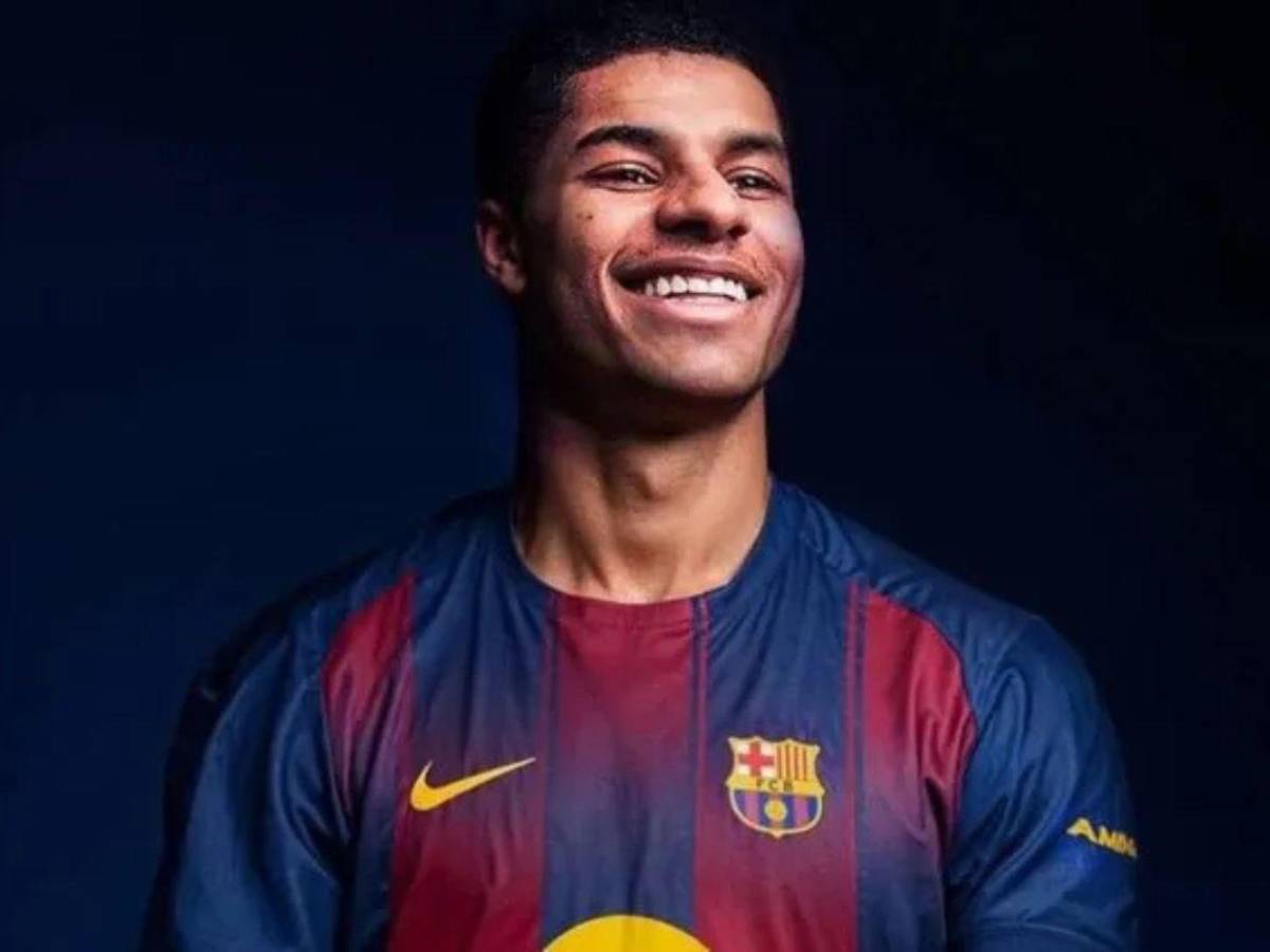 Rashford ya está en Barcelona: primeras imágenes y un mensaje oculto