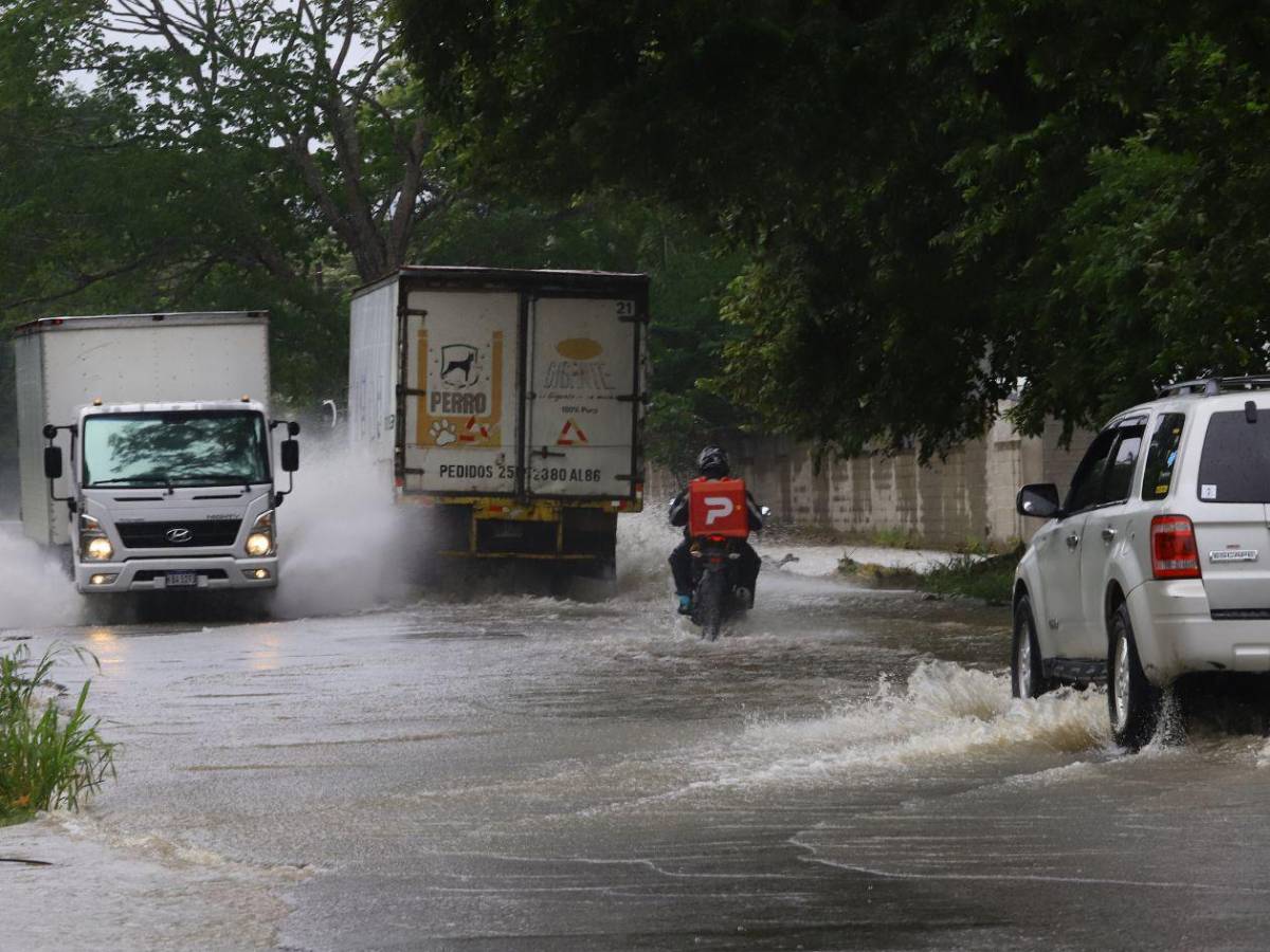 San Pedro Sula enfrenta afectaciones y riesgo de deslizamientos por lluvias