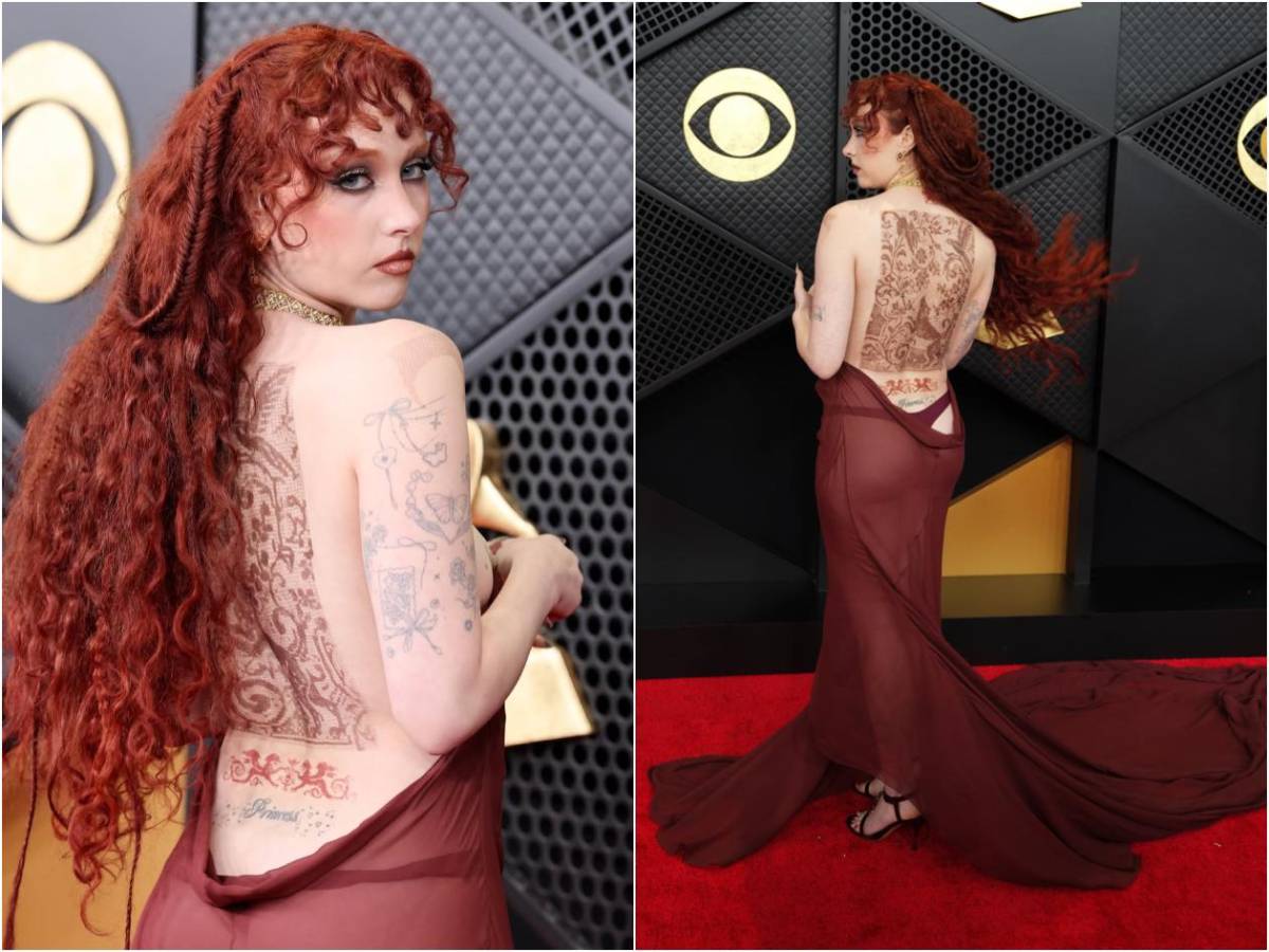 Moda Grammy 2026: Plumas, brillos y transparencias