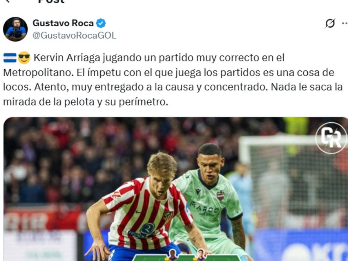 Un gesto inolvidable: Revuelo tras partido de Kervin Arriaga contra Atlético de Madrid