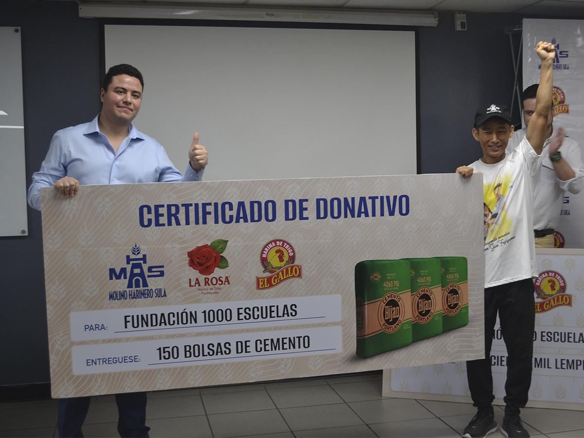 Con la entrega de los donativos las labores de construcción iniciarán a partir de la última semana de junio 2024.