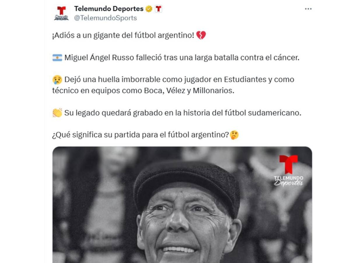 Miguel Ángel Russo murió: Consternación, causa de su muerte y petición de familia