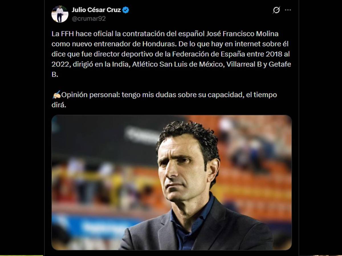 Prensa deportiva reacciona con dudas tras nombramiento del nuevo técnico de Honduras