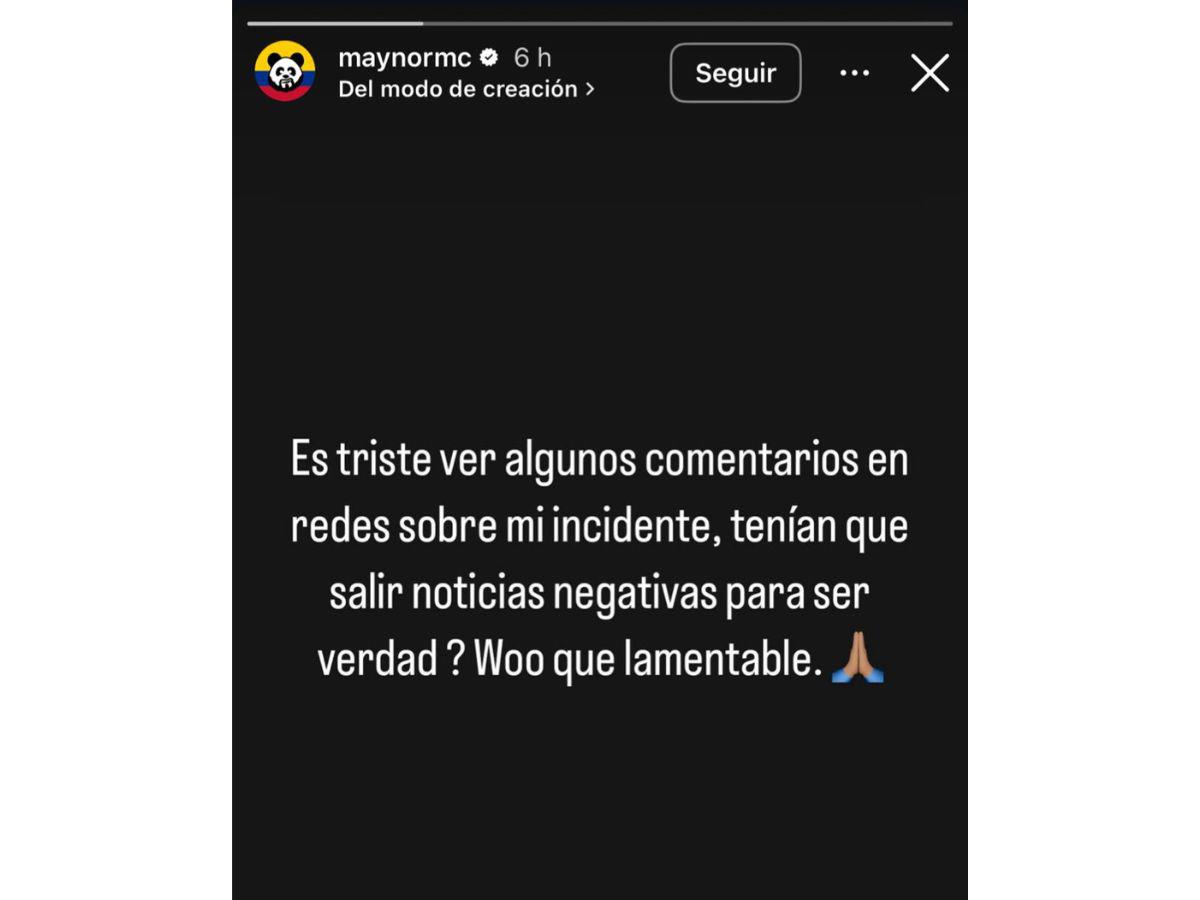 Maynor MC se va contra quienes no creen en su desaparición