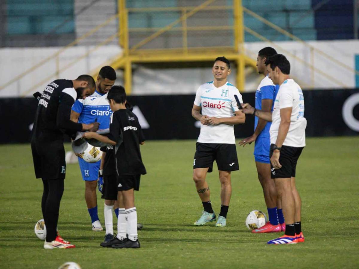 Honduras, lista para Copa Oro: locura por Palma, Rueda sorprende a jugador y ¿guardaespaldas?