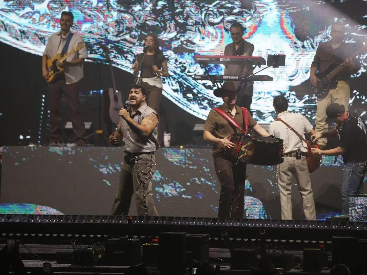 Así se vivió el primer concierto de Grupo Frontera en Honduras