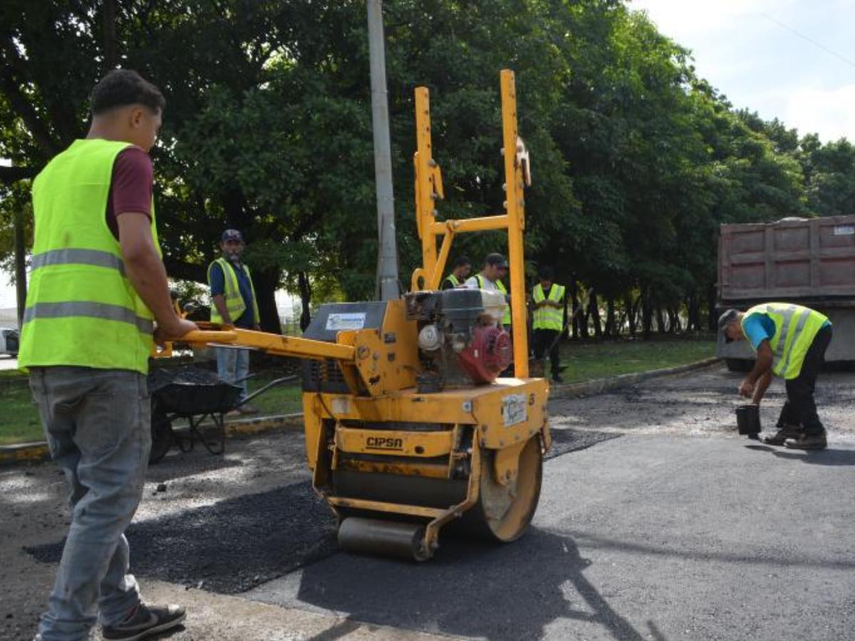 Comienzan a tapar los baches del segundo anillo de San Pedro Sula