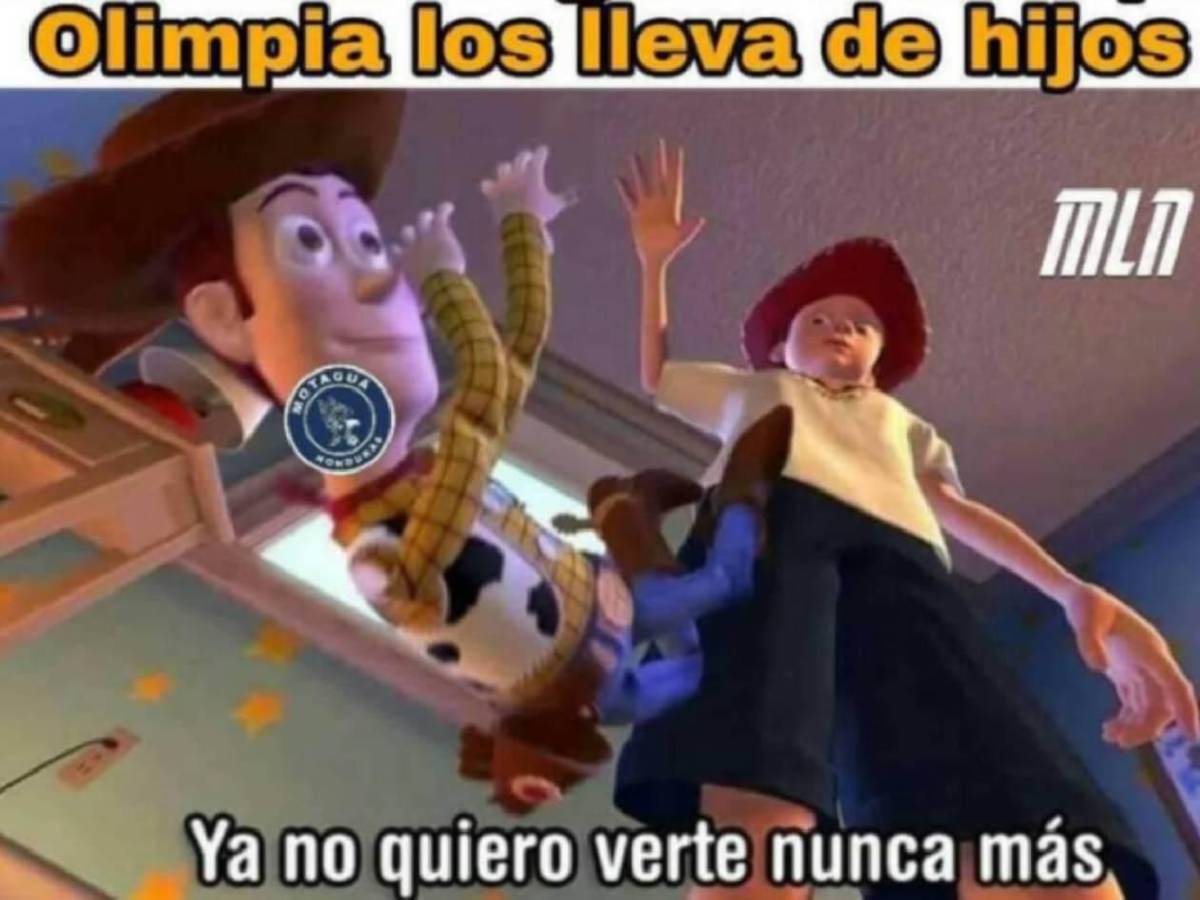 Burlas a Motagua: los memes que dejó la derrota ante Olimpia en el clásico