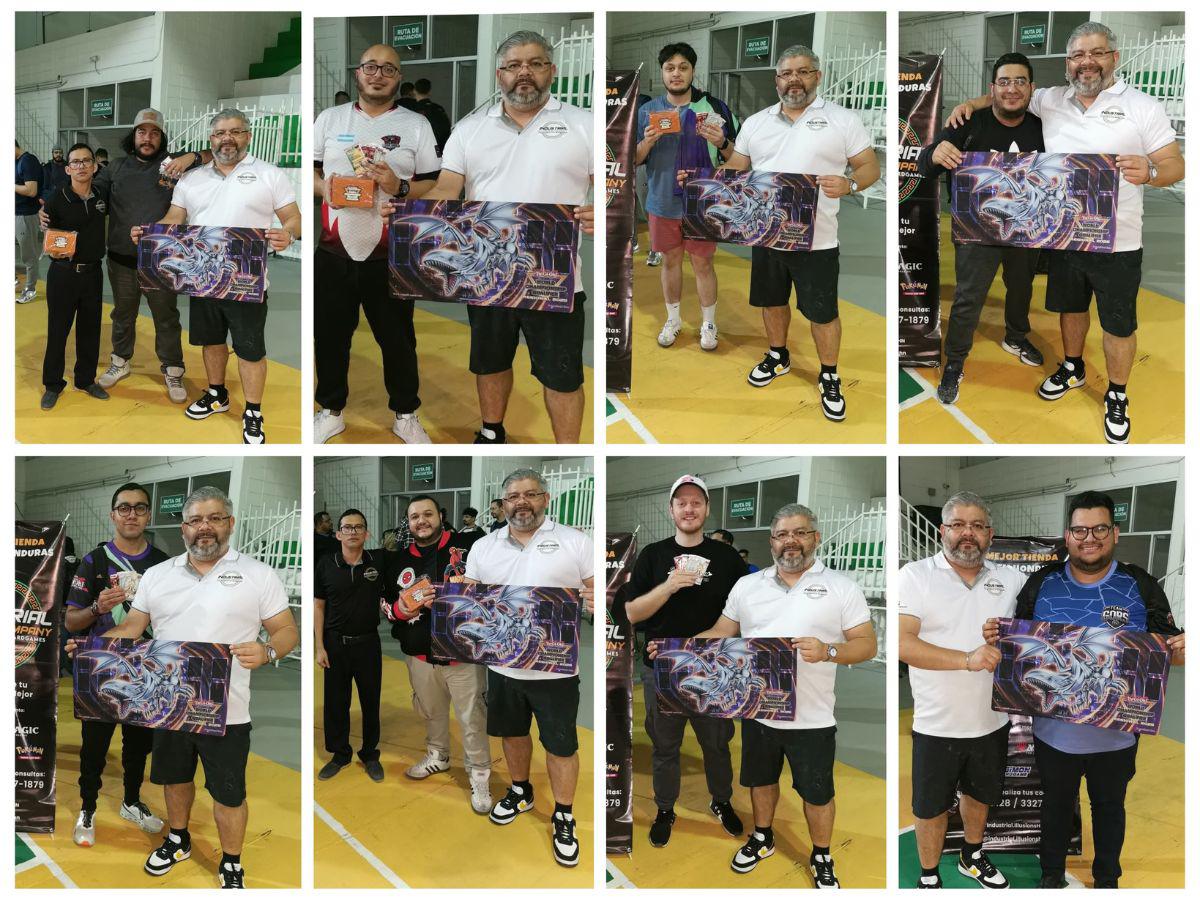 Los jugadores que componen el Top 8 del Regional Qualifier Rage of the Abyss.