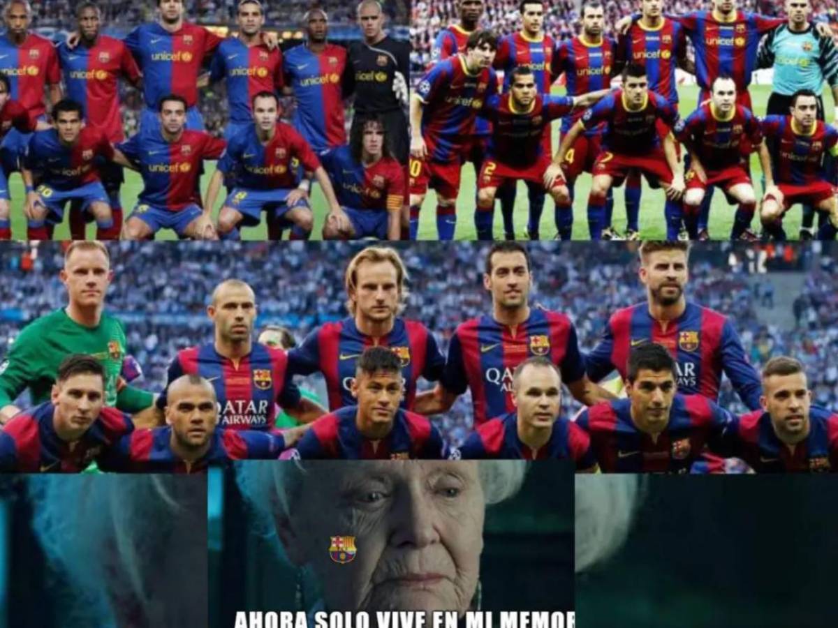 Barcelona recibe burlas tras caer en la Champions: Venganza del madridismo