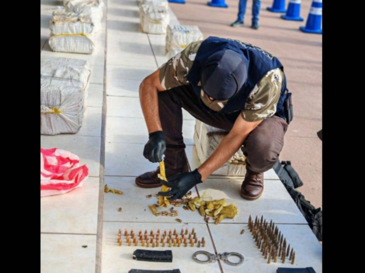 Custodiaban camión cargado de droga: así fue la detención de tres hombres en El Progreso, Yoro