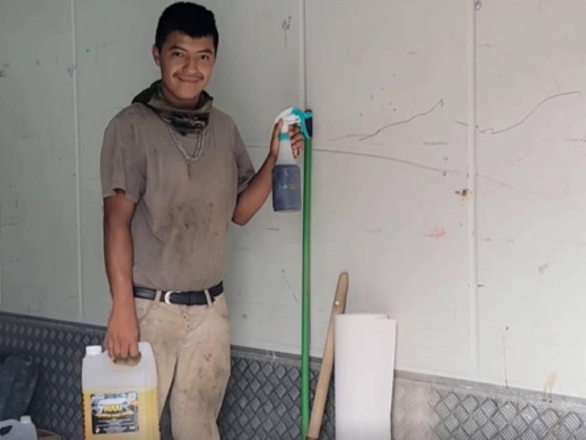 Joven copaneco devuelve L20,000 que recibió de Isis Cuéllar para carwash