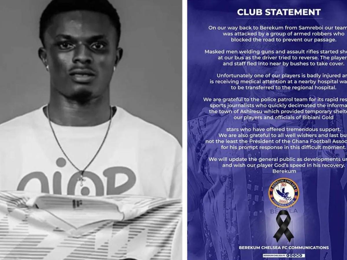 Asesinan a futbolista durante un asalto a autobús de su equipo