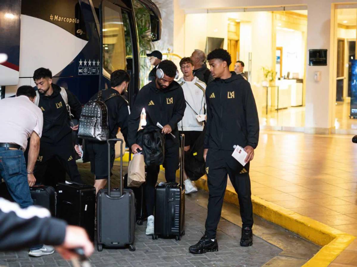 Los Angeles FC llega a Honduras con sus estrellas: el gesto de Heung-min Son