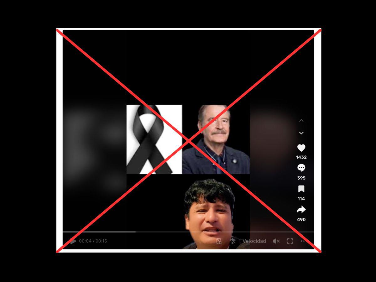 Captura de pantalla a una publicación de TikTok hecha el 1 de agosto de 2024.