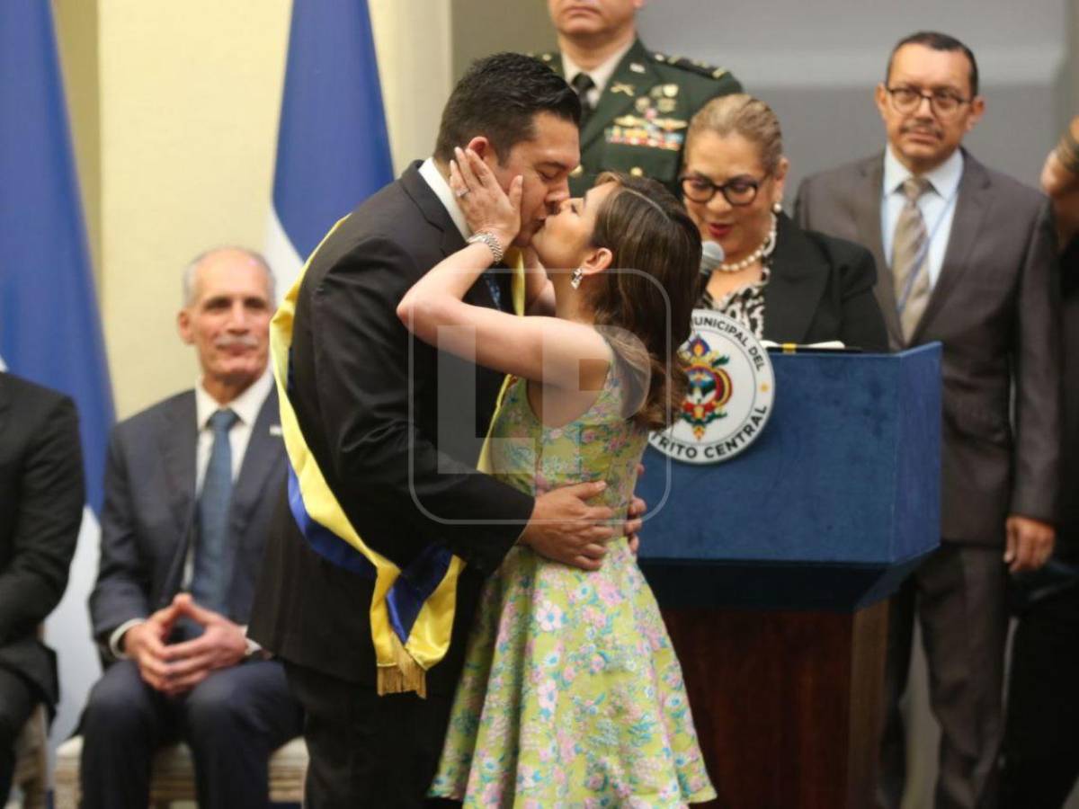 Personalidades captadas en el traspaso de mando de Juan Diego Zelaya