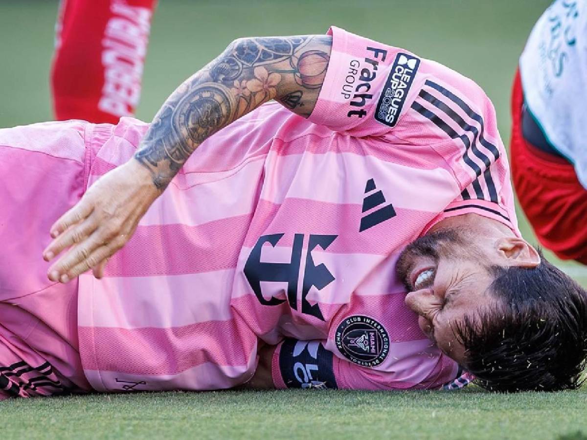 ¿Qué le pasó a Messi? El dolor del argentino, polémica expulsión y festejo a lo CR7