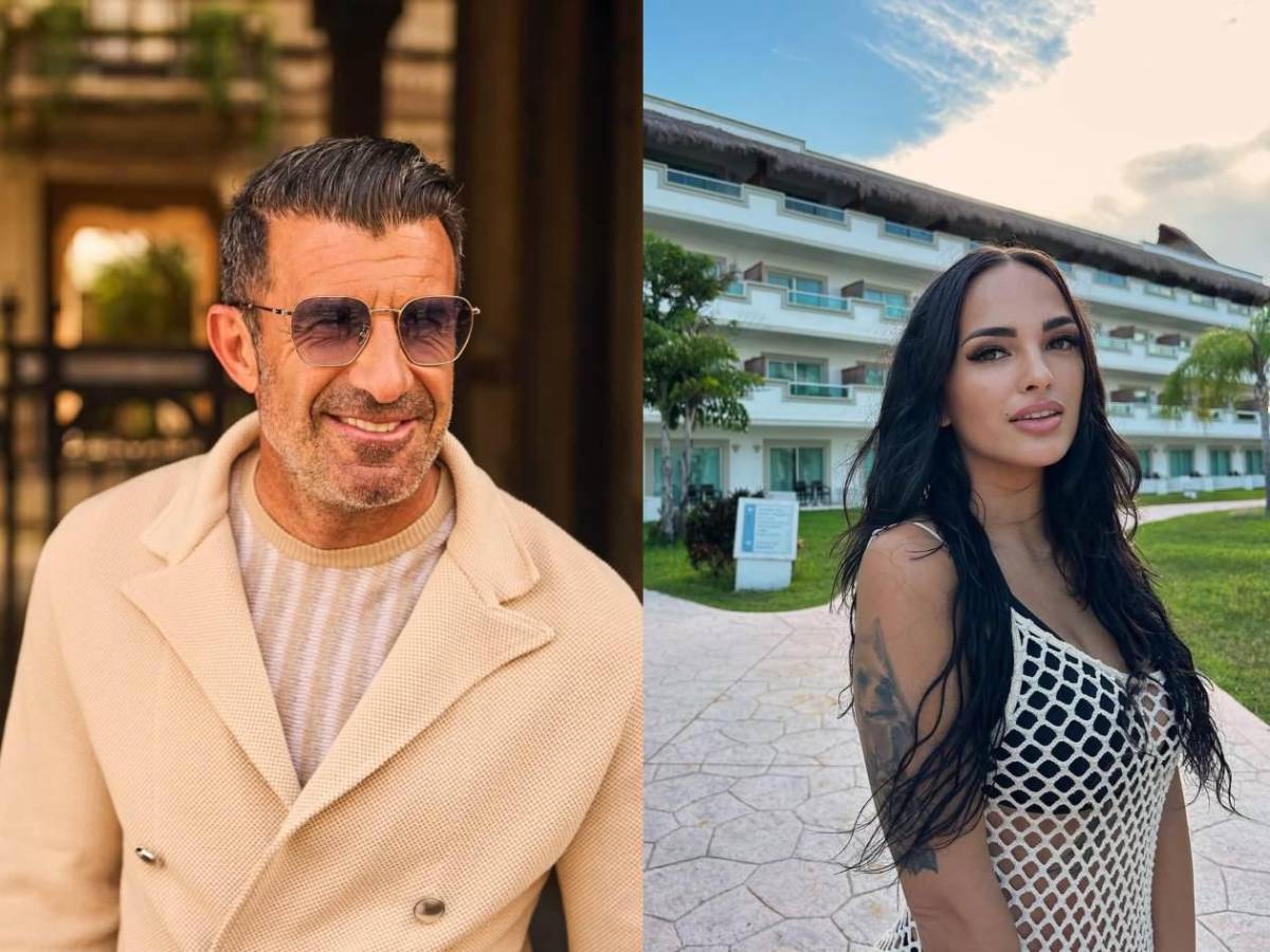 Luis Figo amenaza a famosa modelo por lo que hizo: ella responde