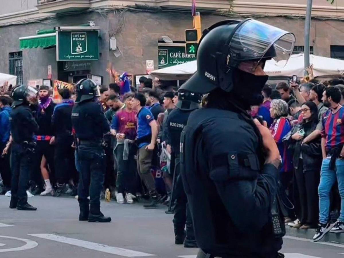 Atlético pega primero, penal no pitado al Barcelona e incidente previo al partido