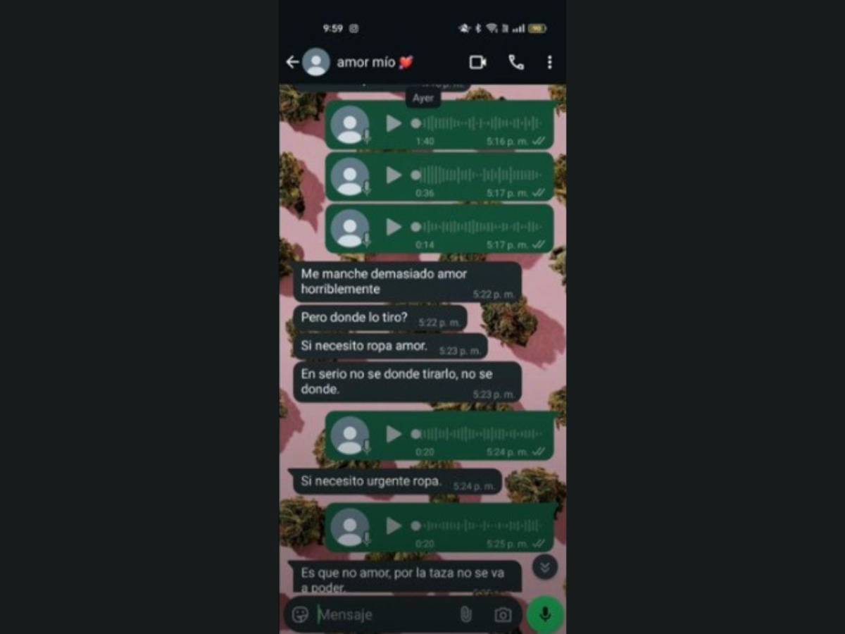 ‘Tíralo en algún canal’: escalofriantes mensajes revelan cómo pareja planeó abandonar a su bebé