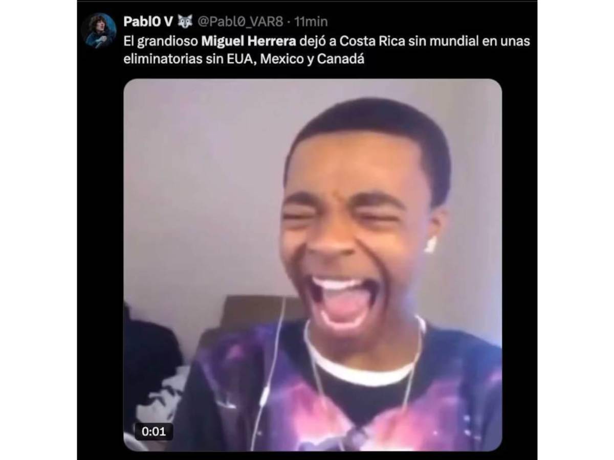 Honduras y Costa Rica reciben burlas tras quedarse sin ir al Mundial