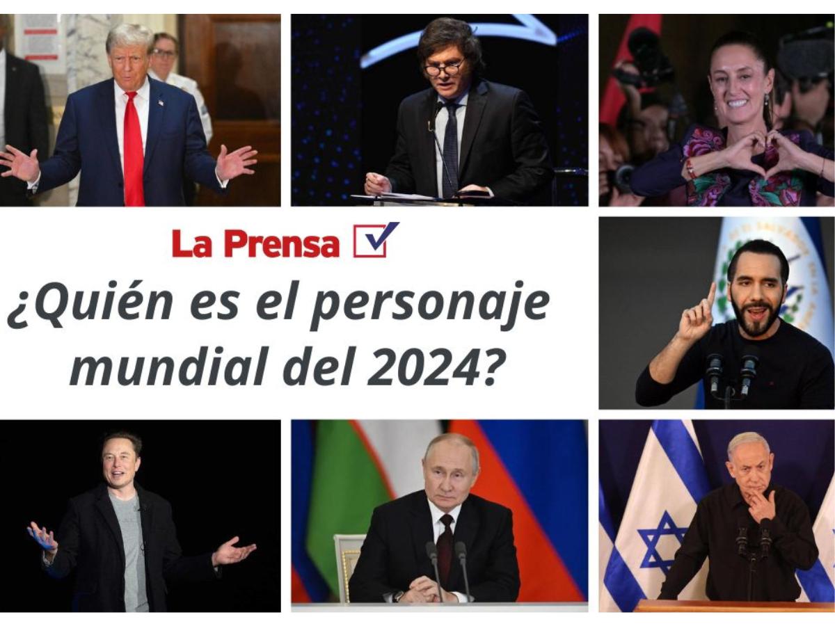 Participe: ¿Quién es el personaje mundial del 2024?