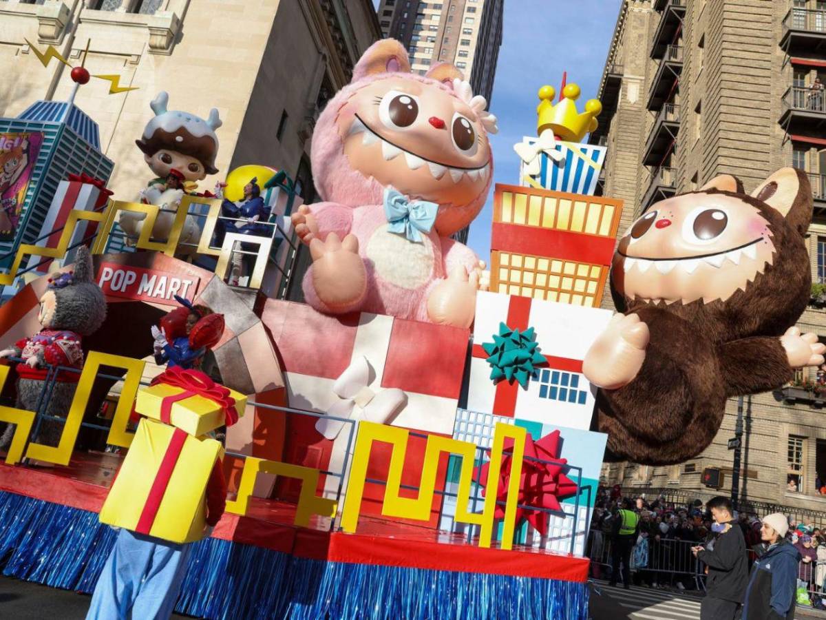 Labubu y KPop Demon Hunters destacan en el desfile de Acción de Gracias